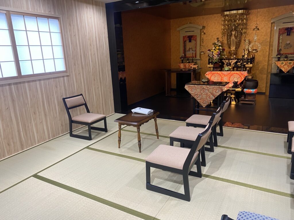 大行寺会館でお葬式